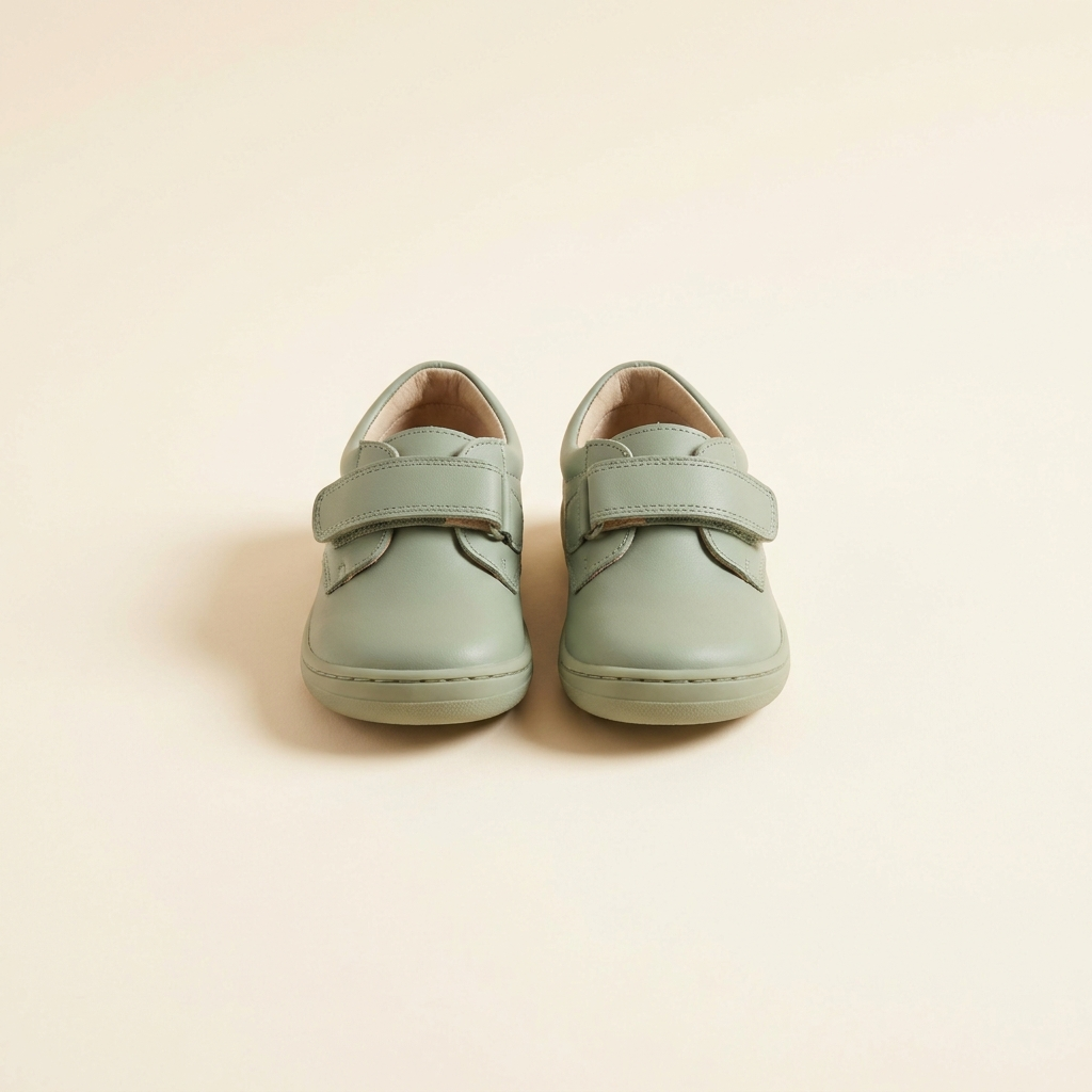 Littlestride preschool shoes in soft sage